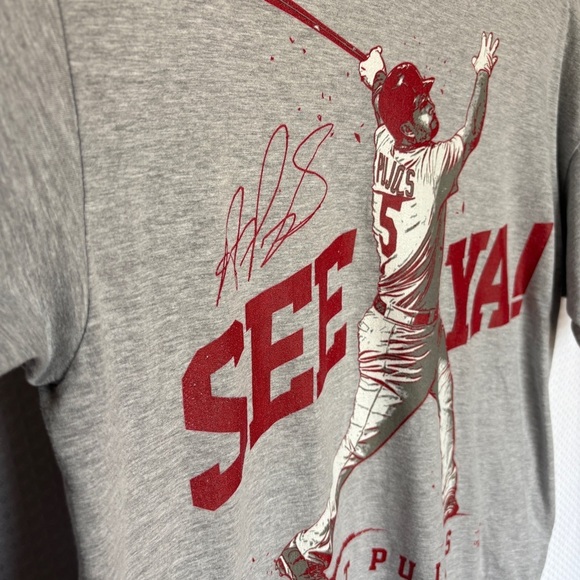 St. Louis Cardinals Albert Pujols #5 See Ya T-Shirt Large - Picture 4 of 5